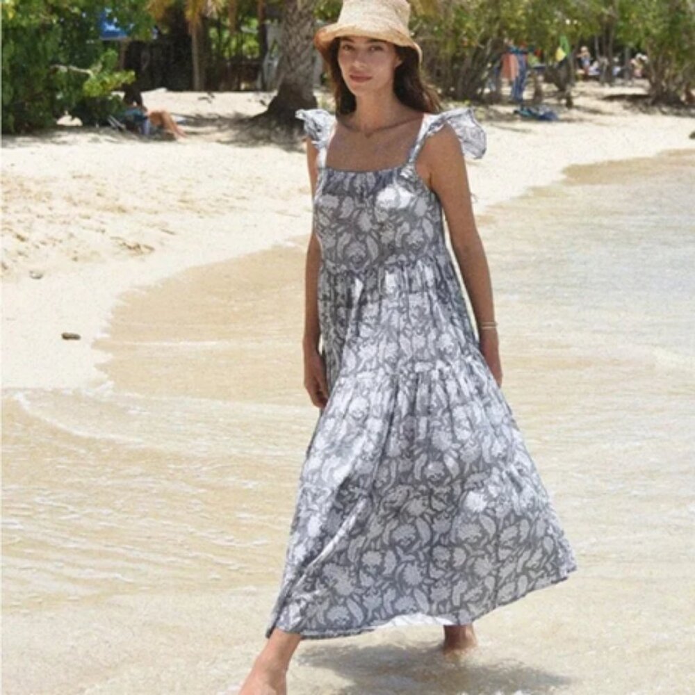 Beachwood Baby Lotus Dress in Storm Small/Medium
